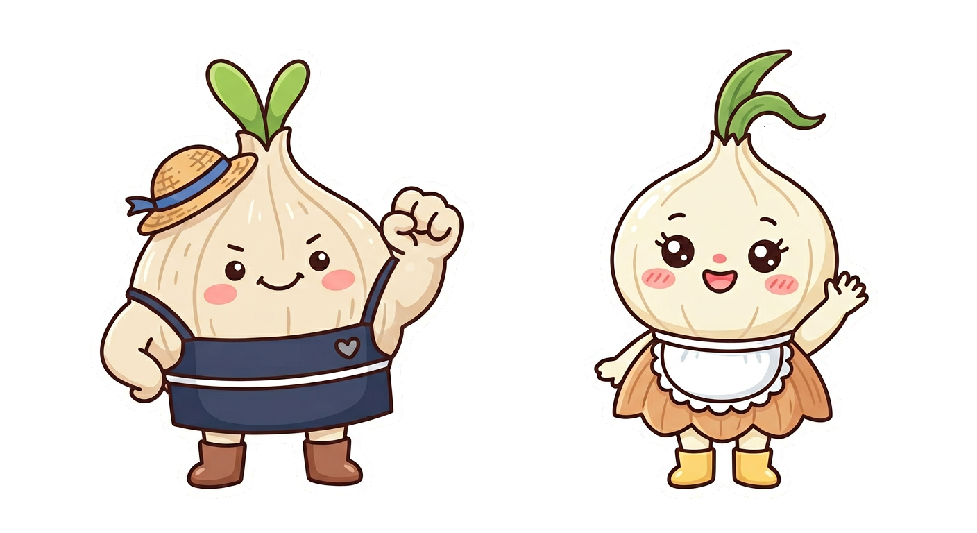 ニン太くんとタマちゃん
